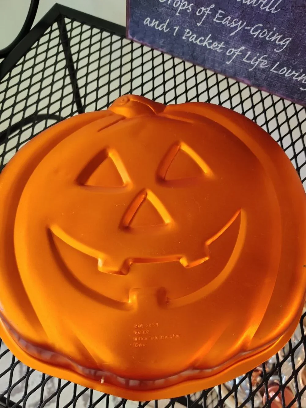 Vintage Pumpkin Wilton Cake Pan